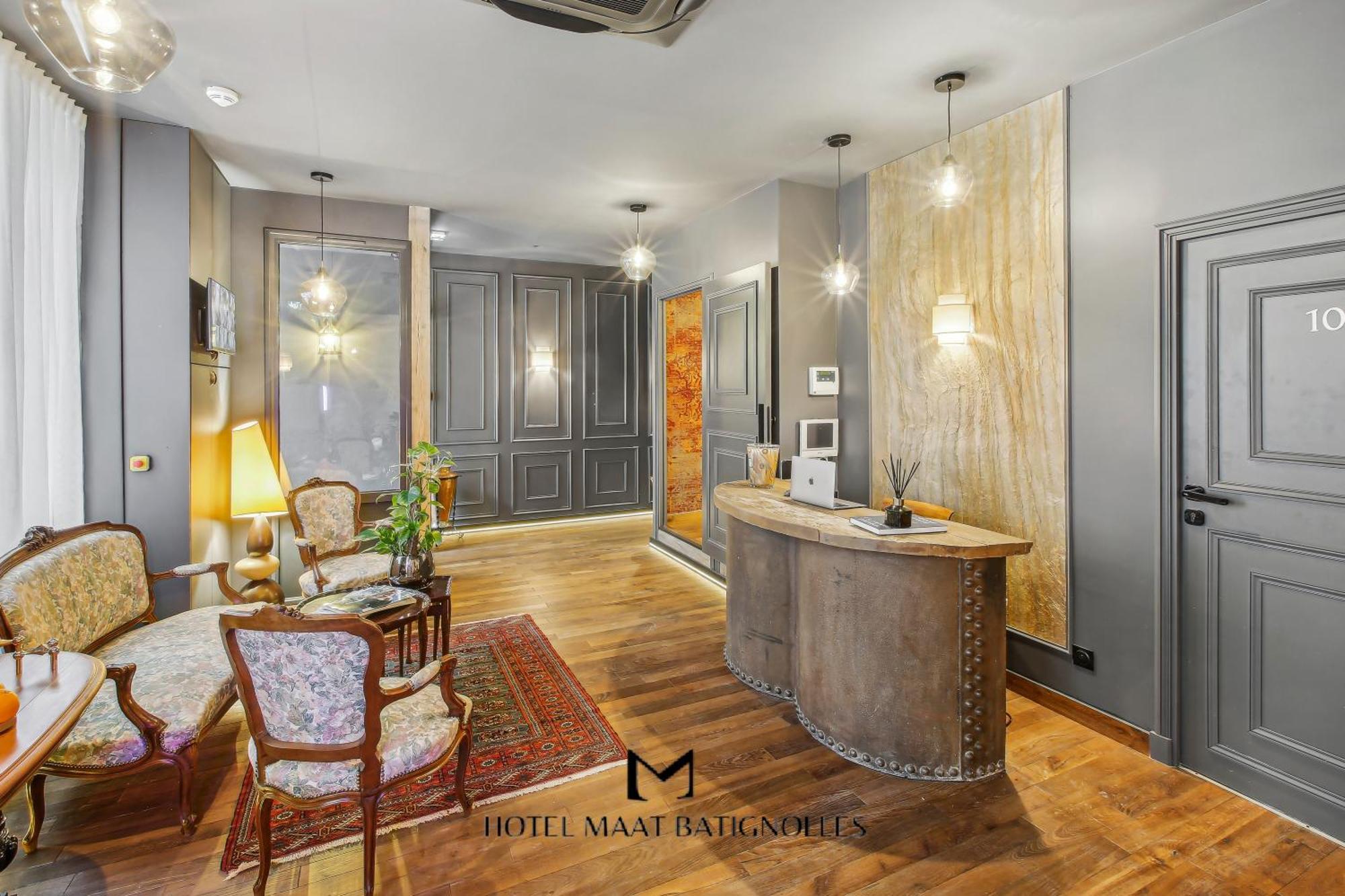 Hotel Maat Batignolles Paris Eksteriør bilde